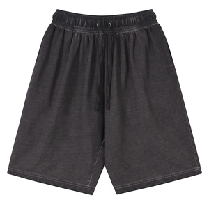 กางเกงขาสั้นลำลองสไตล์สปอร์ตสำหรับผู้ชาย ดีไซน์ย้อนยุค ระบายอากาศได้ดี สไตล์วิ่ง ทรงคาร์โก้ ผ้าฝ้าย 100% สไตล์ฮิปฮอป - Product Image 3