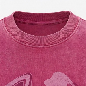 เสื้อยืดแขนสั้นผ้าซาตินทรงหลวมคุณภาพสูงราคาส่งสำหรับผู้หญิงและผู้ชาย ราคาถูก ระบายอากาศได้ดี สไตล์ฮิปฮอป รับผลิตแบบ OEM - Product Image 4