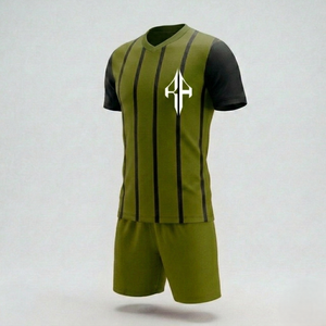 Uniforme de Fútbol Personalizado de Manga Corta para Hombre, Servicio OEM de Verano, Calidad Premium, Transpirable, con Logotipo Personalizado por RIVIAN ATLANTIC - Product Image 4