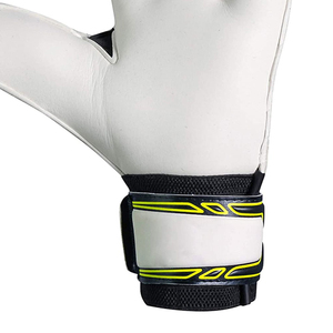 Gants de gardien de but professionnels en cuir de vachette, paume en latex allemand, séchage rapide, confortables, gants de gardien de but de football, logo OEM personnalisé - Product Image 6