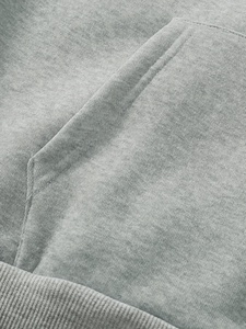 <b>Men's</b> Regular Fit Crew Neck <b>Pullover</b> Knitted Sweatshirt Solid Color Pocket Casual Autumn Wear 100% Cotton - Product Image 5