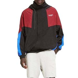 Vêtements de sport décontractés à fermeture éclair veste de course légère coupe-vent respirant broderie de skateboard personnalisée imperméable grande taille - Product Image 3