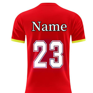Nouvelle Arrivée 2026 : Maillot de Foot Homme Manches Courtes Personnalisable avec Nom et Logo de Votre Équipe – Tenue de Football Durable - Product Image 3