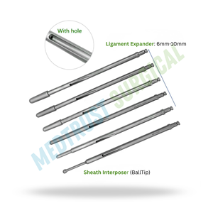Juego de Instrumentos para Instalación de Tornillos de Articulación, Kit Quirúrgico Ortopédico Manual de Acero Inoxidable con Expansor de Ligamentos - Product Image 3