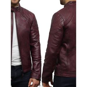 New Arrival 2026 <b>Men</b> <b>Leather</b> <b>Jacket</b> Genuine Cowhide <b>Leather</b> <b>Jacket</b> High Quality Supplier - Product Image 5