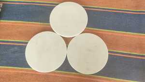 Bestseller Premium Round <b>Marble</b> <b>Coasters</b> Set Handmade Stone Cup <b>Coasters</b> for Dining Table Home Office and Kitchen - Product Image 6