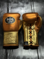 Nefes Alabilen Sığır Derisi Bağcıklı Kick Boks Antrenman Eldivenleri Yetişkinler İçin Yüksek Kalite Özel Paketleme İpekli No Boxing No Life