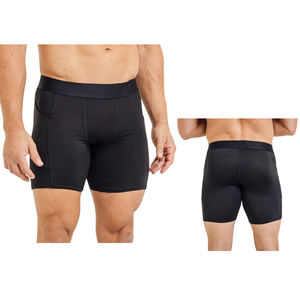 Shorts de sport de compression pour hommes, respirants et à séchage rapide, pour la gym, la course, l'entraînement et le fitness - Product Image 1