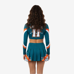 Nouvelle Collection : Haut court de cheerleading pour filles, uniforme d'entraînement, jupes personnalisées pour compétitions, uniforme de cheerleading haut de gamme - Product Image 6