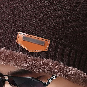 100% Acrylic Knitted <b>Beanie</b> <b>Hat</b> Breathable Waterproof Adjustable <b>Beanie</b> Unisex Stylish Warm Hand Drawn Design - Product Image 3