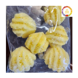 Ananas naturellement sucré en dés surgelé IQF |   Qualité de la coupe fraîche |   Vente en gros et exportation |   Fournisseur certifié HACCP ISO - Product Image 1