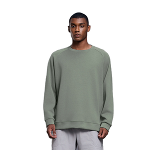 Sweat-shirt en coton surdimensionné à col rond pour homme, manches longues, impression numérique de haute qualité, hiver - Product Image 1