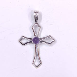 Pendentifs et accessoires en labradorite naturelle et améthyste, prix de gros, prix de gros pour pendentifs fins, fournitures de bijoux - Product Image 2