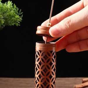 New Trending Wooden Product Incense <b>Burner</b> Wood Metal Aromatic Fragrance Incense Holder Best Material Catalytic Incense <b>Burner</b> - Product Image 1