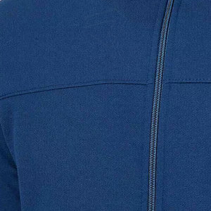 Conjunto Deportivo de Hombre, Color Sólido, Largo, Cuello Alto, Cintura Elástica, Informal, para Otoño, 100% Algodón, Transpirable, Corte Regular - Product Image 5