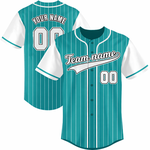 Maillot de baseball personnalisé brodé et sublimé, étiquette privée OEM, coupe professionnelle, séchage rapide, uniforme pour clubs, écoles, équipes, ligues, magasins - Product Image 2