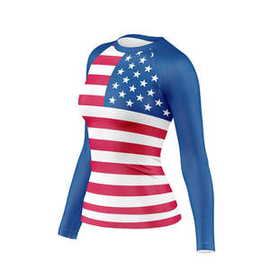 Training Custom Men's Rash Guard-High Quality Compression Wear Breathable Short 100% Polyester Reasonable Price Wholesale - Product Image 6