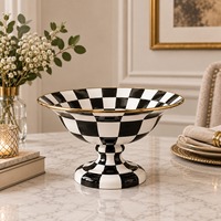 Bol de service en métal élégant et de qualité, vaisselle décorative, forme unique, pour la maison, la salle à manger, le restaurant, la restauration, la cuisine, ensemble de plats de service