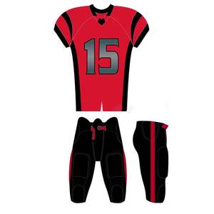 Uniforme de Fútbol Americano Corto Personalizable de Talla Grande, Transpirable, de Alta Calidad y Bajo Precio, Hecho 100% de Poliéster de Secado Rápido, Conjuntos para Equipos - Product Image 6