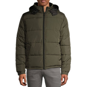 New Design Outdoor Custom Logo Puffer Jacket For Men Zipper Closure Windproof Casual Winter Wear Men Puffer Jacket - Product Image 1