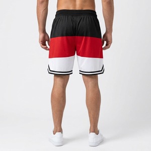 Pantalones Cortos de Baloncesto Personalizados con Nombre, Impresión Sublimada, Rojo, Negro, Blanco, Malla Transpirable, Cintura Elástica, Corte Regular, Ropa Deportiva - Product Image 5