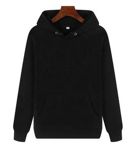 Vente en gros d'usine de haute qualité 360gsm 100% coton doublé polaire conception de logo personnalisé unisexe vierge essentiel sweats à capuche pour hommes femmes - Product Image 2