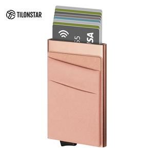Portefeuille automatique pour homme TILONSTAR TVC104, fin et élégant, avec blocage RFID, en aluminium, pour cartes de crédit - Product Image 5