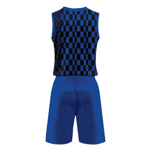 Ensemble d'uniformes de basketball professionnels respirants 100 % polyester imprimés pour adultes, avec logo sublimé et numéros de joueur – Vente en gros - Product Image 3