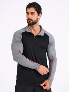 Pull en maille gris pour homme Ever Glow, col rond, manches à accents décoratifs, coupe classique, vêtement décontracté d'hiver, 100% coton, doublure en polaire - Product Image 6