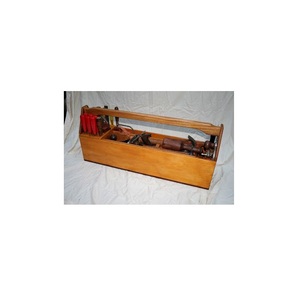 Wooden <b>Caddy</b> Organizer for <b>Kitchen</b> Counter Coffee Station Bathroom Essentials Dining Table and Farmhouse Home Storage - Product Image 5