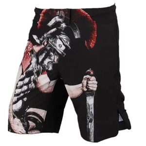 Vêtements d'arts martiaux de qualité supérieure, shorts MMA personnalisés unisexes, imprimés par transfert thermique, extensibles, séchage rapide, respirants pour la boxe - Product Image 5