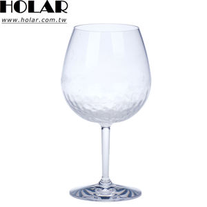 [Holar] Copa redonda de base martillada irrompible de cristal de gran venta hecha en Taiwán para aniversarios de cumpleaños de bodas - Product Image 1