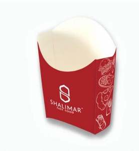 กล่องเฟรนช์ฟรายส์พิมพ์ลายตามสั่ง กล่องบรรจุภัณฑ์เฟรนช์ฟรายส์แบบยั่งยืน ขายส่งในราคาขายส่ง - Product Image 3