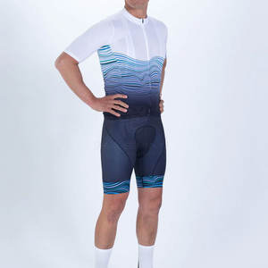 Cuissard de cyclisme rembourré respirant haute performance pour hommes, idéal pour les courses et l'entraînement sur route longue distance - Product Image 3