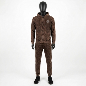 Chándal Acid Wash Streetwear para Hombre, Último Diseño, Corte Holgado, Largo Completo, Chándal Acid Wash para Hombre - Product Image 2