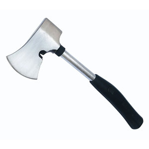 Hache de Bâtisseur Industrielle en Acier Inoxydable, Tête à Pointe Plate, Manche en Alliage d'Aluminium, Longueur Totale 400mm - Product Image 1