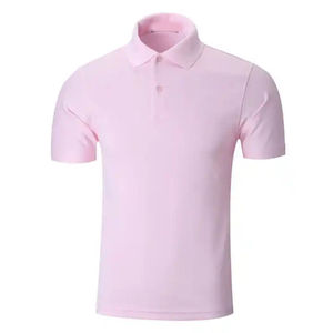 T-shirts d'été pour hommes, en coton de haute qualité, imprimés, séchage rapide, décontractés, à manches courtes, avec boutons décoratifs, personnalisables - Product Image 3