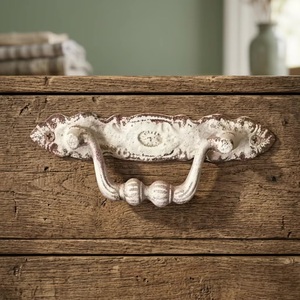 Rustic <b>Ceramic</b> Flat Drawer Handle Industrial Design Eco-Friendly for Dresser Cabinet Furniture Beads Art CK 558 - Product Image 5
