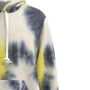 Sudadera con Capucha Casual Tie Dye para Hombre, Sudadera Holgada de Manga Larga, Ropa de Moda Urbana, Suave y Cómoda - Product Image 3