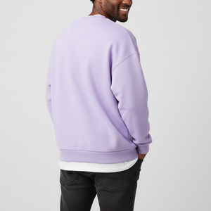 Sudaderas Personalizadas de Felpa con Cierre y Cuello Redondo, 100% Algodón, Tallas Grandes, de Alta Calidad, Bordadas para Hombre - Product Image 4