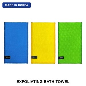 Korean Exfoliating Bath Towel Large 10 Pcs Viscose Body Scrub Towel Back Scrubber Shower <b>Washcloth</b> Body Scrubber - Product Image 1