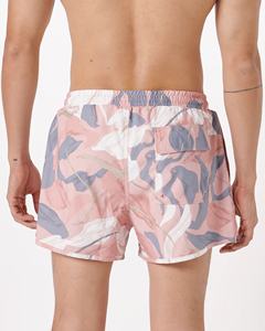 <b>Men's</b> Casual Eco-Friendly Summer <b>Shorts</b> 100% Breathable Polyester Quick Dry Printed with Anti-Wrinkle Feature and Pockets - Product Image 6