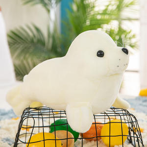 Lindo Peluche de Foca Gris, Animal de Peluche Suave de 31cm-50cm, Almohada Unisex para Bebé - Product Image 2