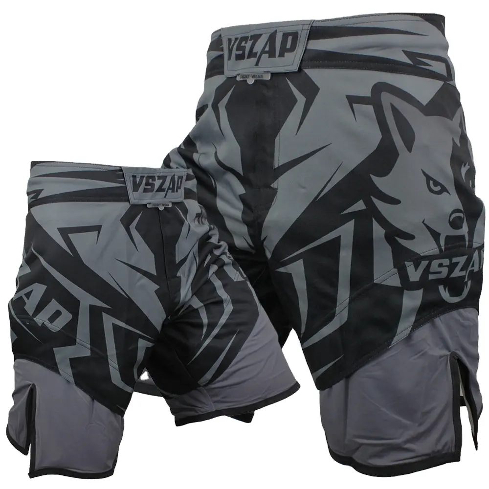 Produttori di fabbrica funzione traspirante pantaloncini MMA arti marziali indossano pantaloncini da boxe mma fighting Wear