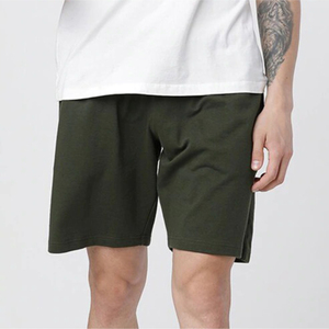 Pantalones Cortos Bermuda de Algodón para Hombre, Color Sólido, Cintura Elástica, Estilo Casual, Talle Medio, Tejido Transpirable - Product Image 2