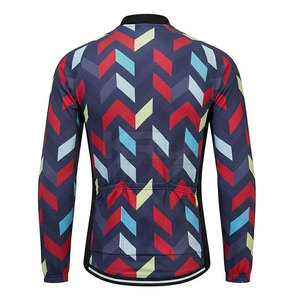 Conjunto de Ciclismo de Invierno de Manga Larga, Talla Grande, con Forro Térmico de Alta Calidad, Diseño Personalizado, Transpirable, Resistente al Viento, Profesional - Product Image 5