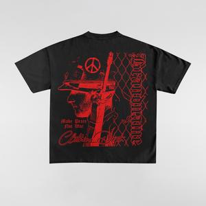 Camisetas Deportivas de Moda con Diseño Personalizado al por Mayor, 100% Algodón, Cuello Redondo, Corte Holgado para Hombre - Product Image 2