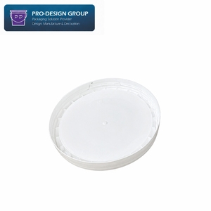 Wholesale Custom 5 Liter PP Food Grade Small Plastic Candy <b>Buckets</b> <b>with</b> <b>Lid</b> and Handle Pail for Candy Packaging - Product Image 4