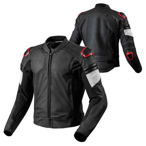 Chaqueta de Cuero Personalizada para Motociclismo de Carreras para Hombre, Chaqueta de Motociclista con Protección CE, Equipo de Protección Transpirable para Motocross - Product Image 3