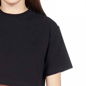 เสื้อครอปท็อปผู้หญิงทรงแร็กแลนคุณภาพสูง ไซส์พลัส ขายส่ง รับทำโลโก้ เสื้อยืดเจอร์ซีย์ ระบายอากาศได้ดี เป็นมิตรกับสิ่งแวดล้อม - Product Image 6